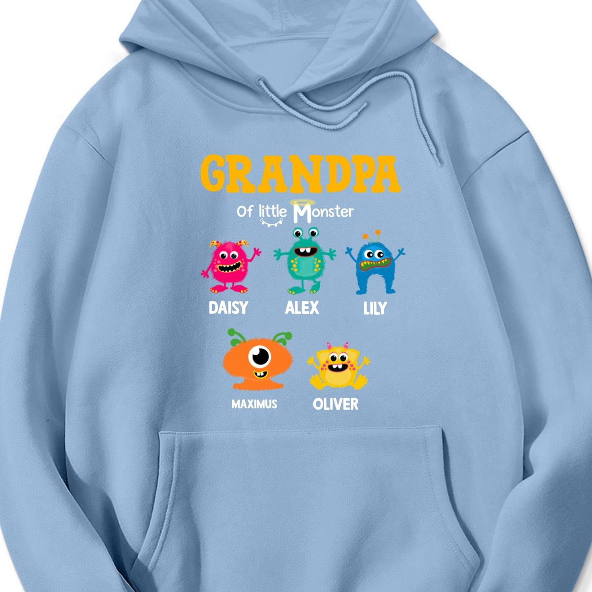 Personalized "Grandpa of Little Monsters" Shirt / Hoodie β A Must-Have for Every Proud Grandpa!
