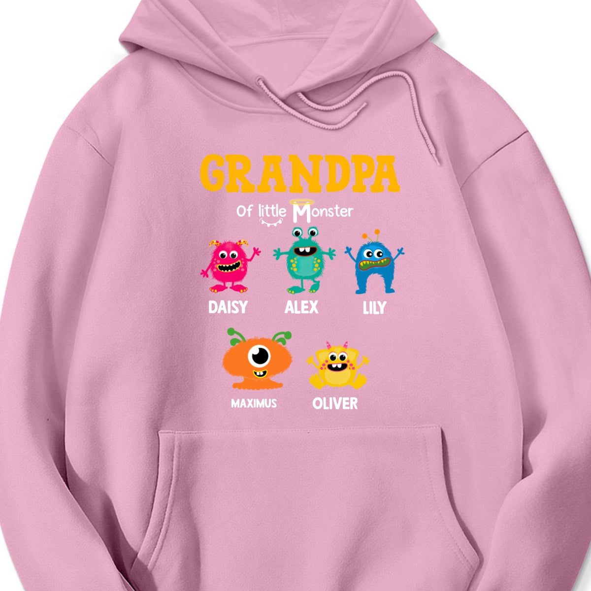 Personalized "Grandpa of Little Monsters" Shirt / Hoodie β A Must-Have for Every Proud Grandpa!