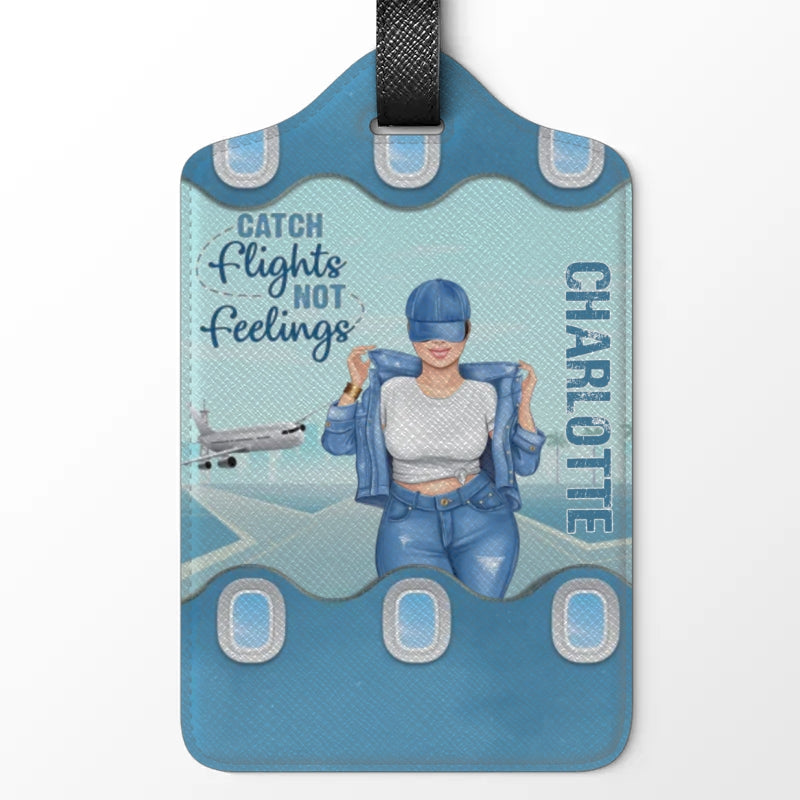 If Not Now Then When - Travel Personalized Custom Luggage Tag - Holiday Vacation Gift, Gift For Adventure Travel Lovers