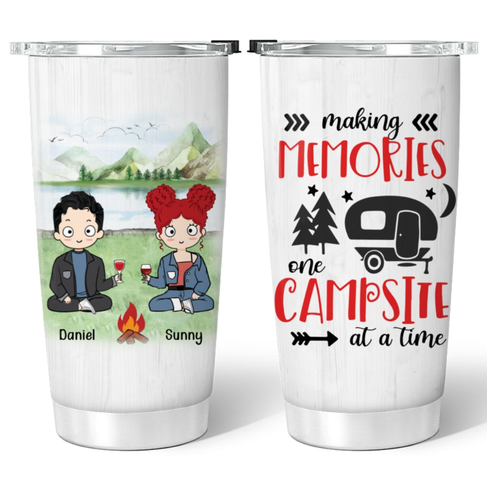 Personalized "Camping Making Memories" Tumbler – A Fun & Functional Gift for Outdoor Lovers 🏕️