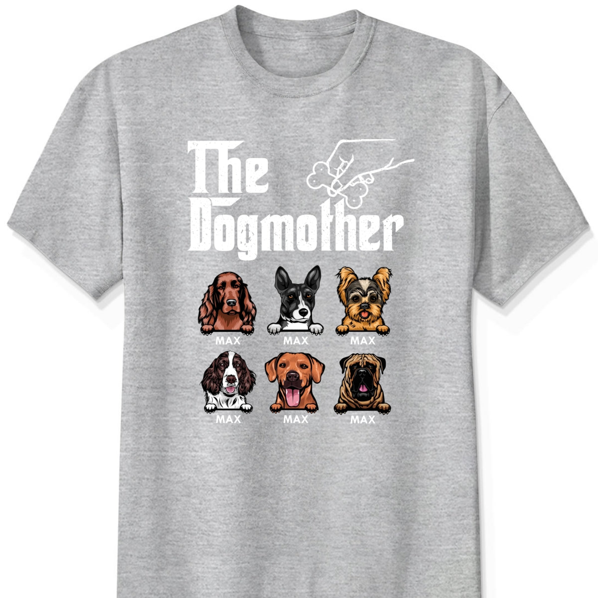 The Best Dogfather - Dog Personalized Custom Unisex T-shirt, Hoodie, Sweatshirt - Father's Day, Gift For Pet Owners, Pet Lovers