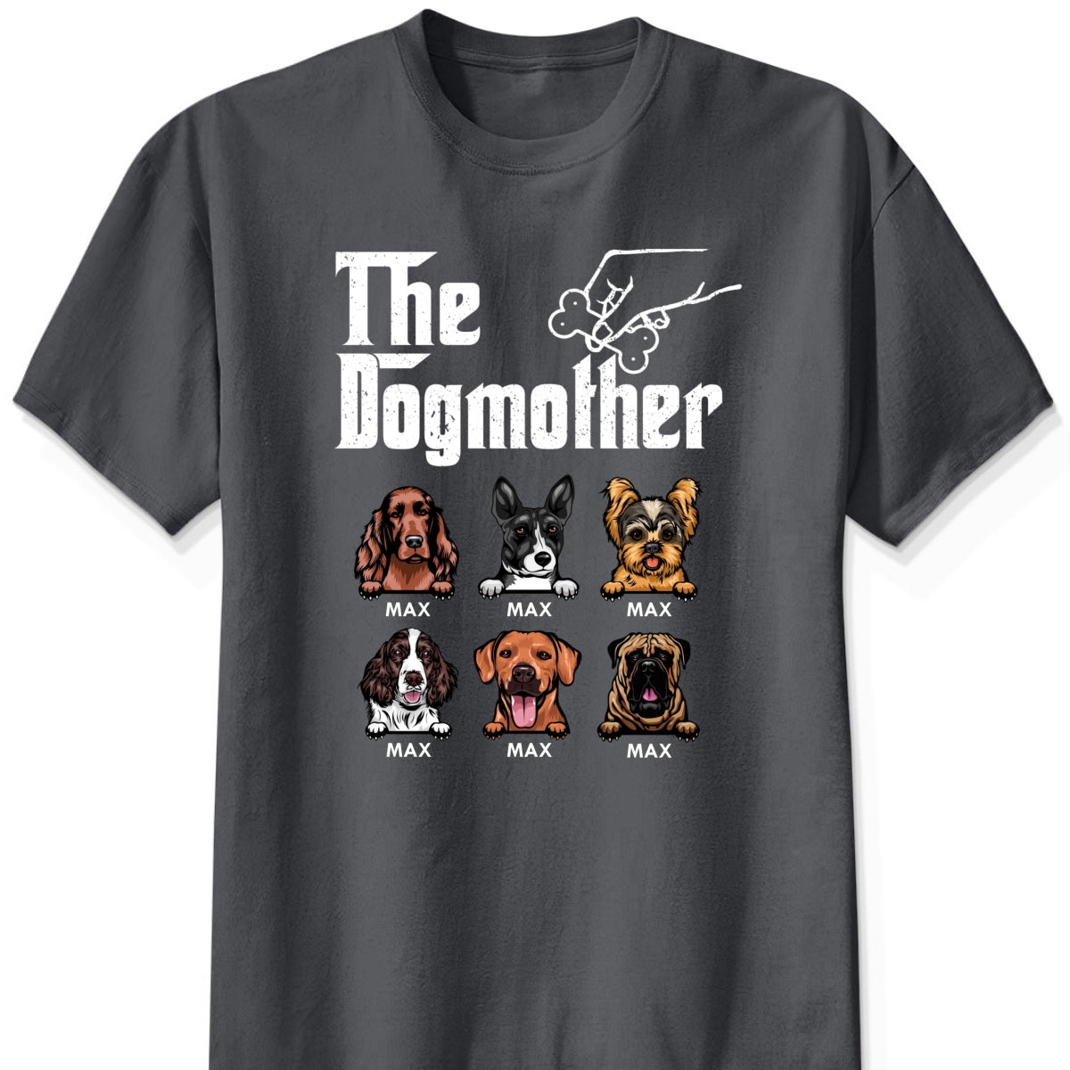 The Best Dogfather - Dog Personalized Custom Unisex T-shirt, Hoodie, Sweatshirt - Father's Day, Gift For Pet Owners, Pet Lovers