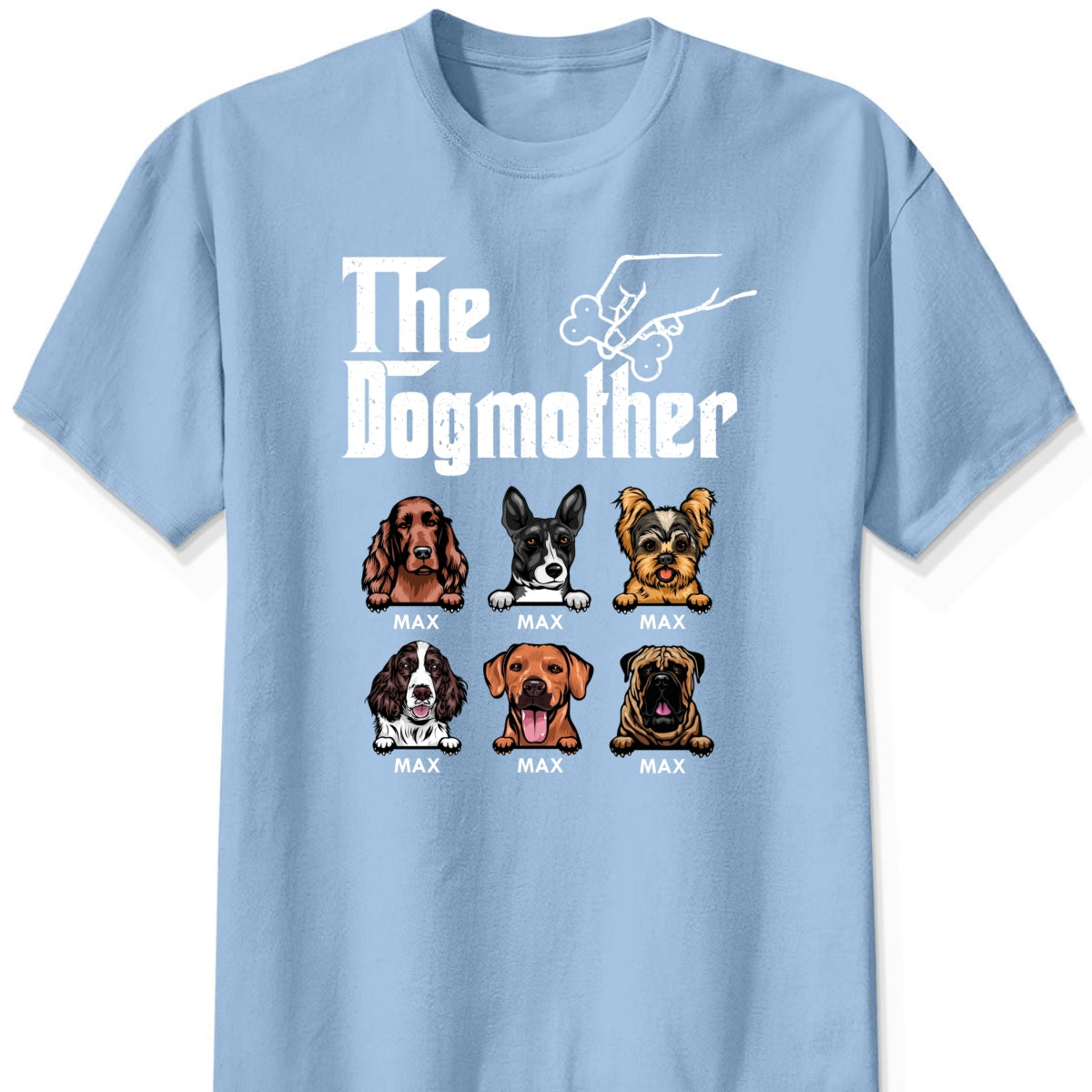 The Best Dogfather - Dog Personalized Custom Unisex T-shirt, Hoodie, Sweatshirt - Father's Day, Gift For Pet Owners, Pet Lovers