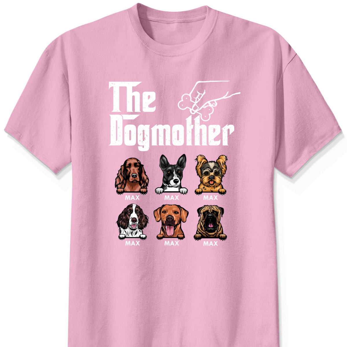 The Best Dogfather - Dog Personalized Custom Unisex T-shirt, Hoodie, Sweatshirt - Father's Day, Gift For Pet Owners, Pet Lovers
