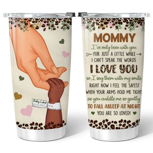 My Mother Is My First Friend And My Forever Friend - Family Personalized Custom Tumbler - Mother's Day, Baby Shower Gift, Gift For First Mom