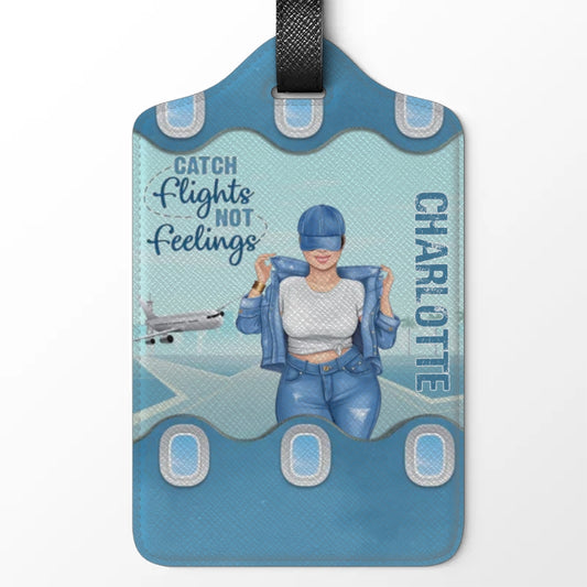 If Not Now Then When - Travel Personalized Custom Luggage Tag - Holiday Vacation Gift, Gift For Adventure Travel Lovers