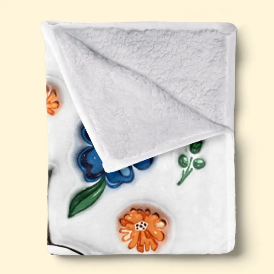 Personalized "Mom, You Are My Hero" 3D Inflated Effect Blanket – A Heartfelt Gift for Mom & Grandma