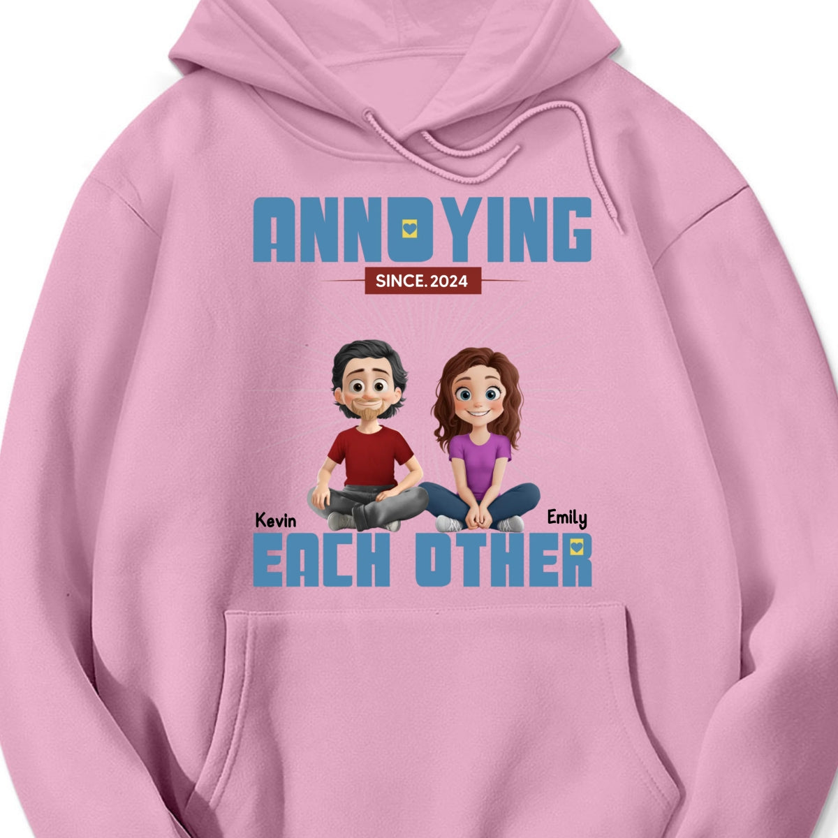 Personalized "You're My Happily Ever After" T-Shirt & Hoodie – A Romantic Gift for Couples