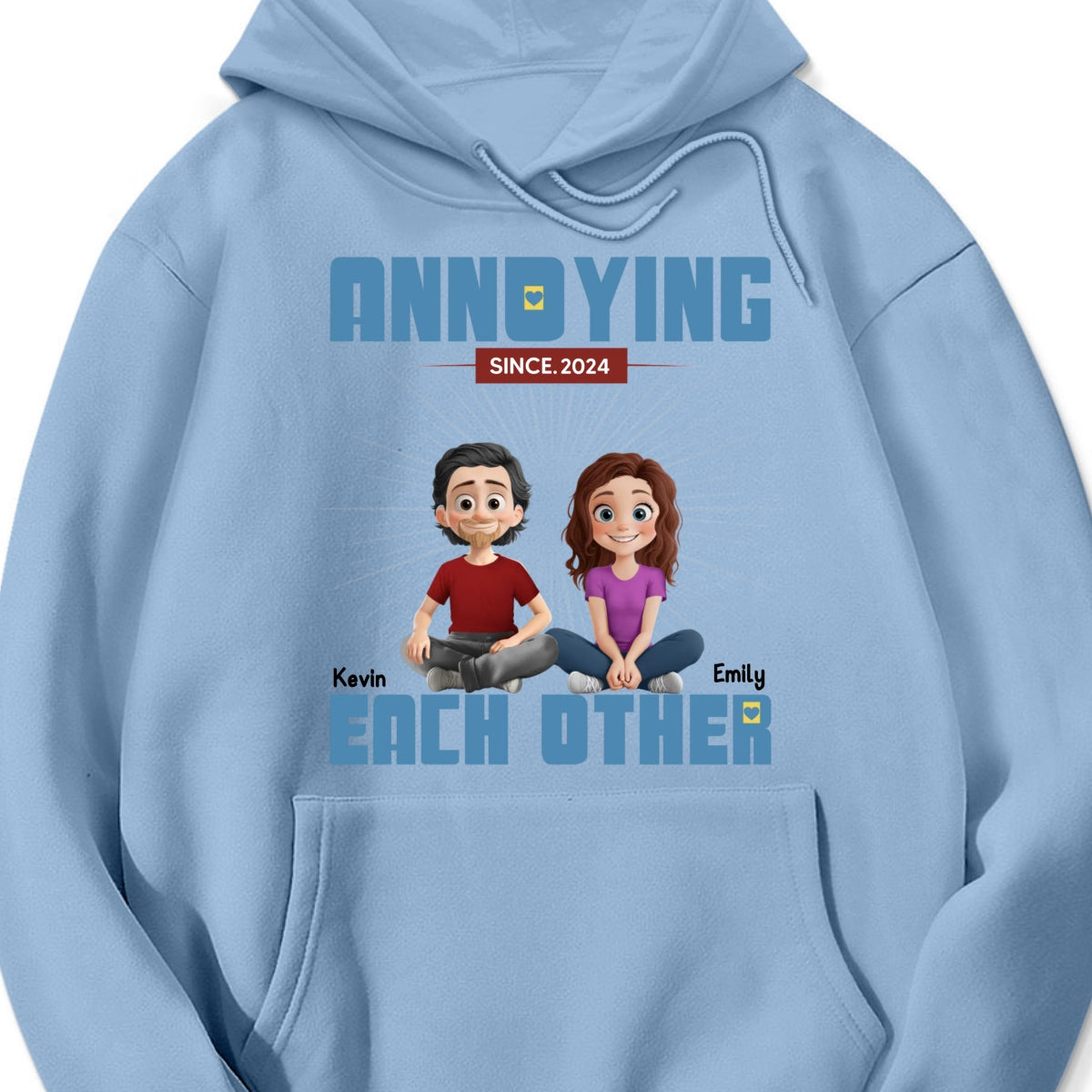 Personalized "You're My Happily Ever After" T-Shirt & Hoodie – A Romantic Gift for Couples